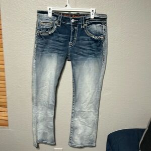 Rock revival,  Clark straight fit jeans.